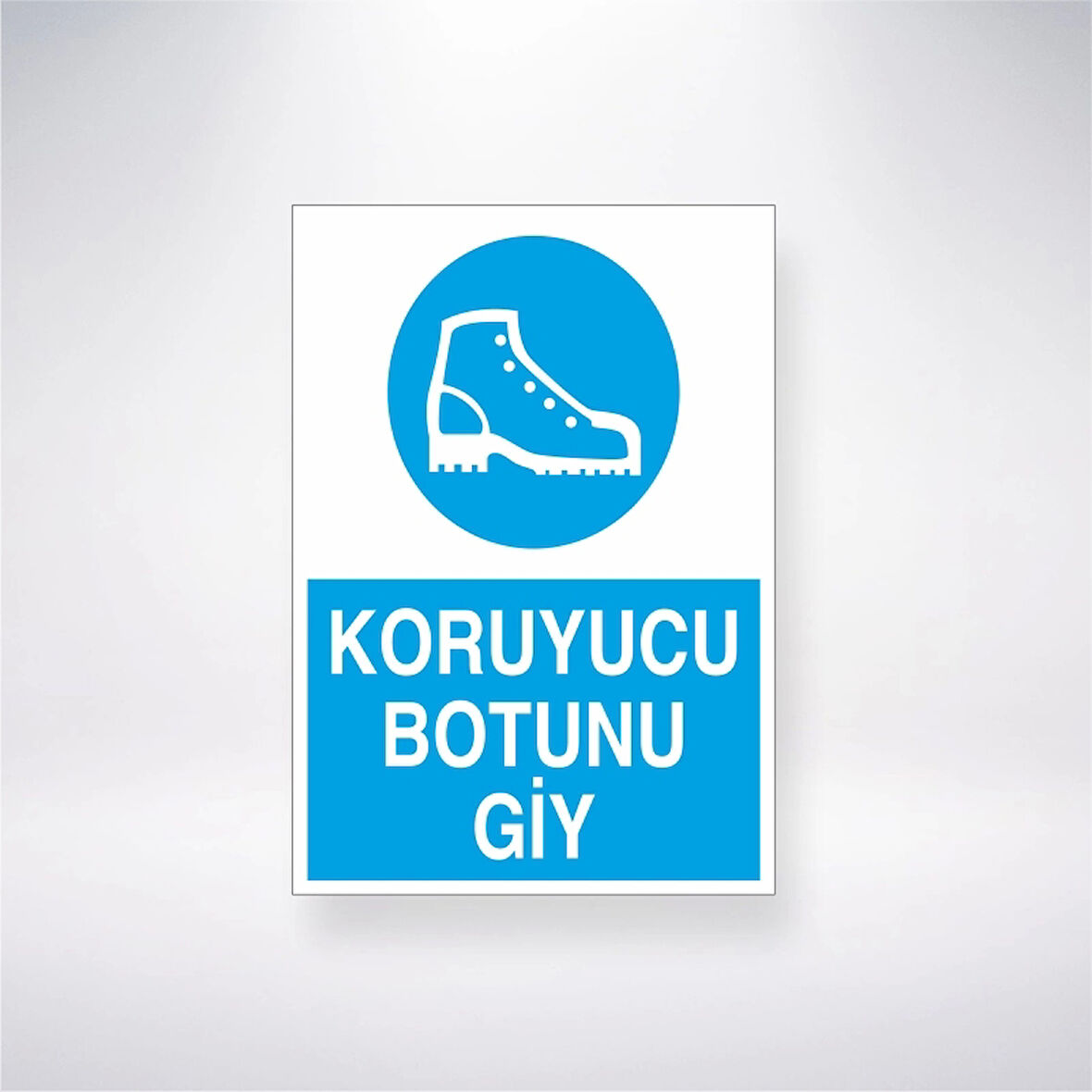 Koruyucu Botunu Giy Sticker 20X28 Cm
