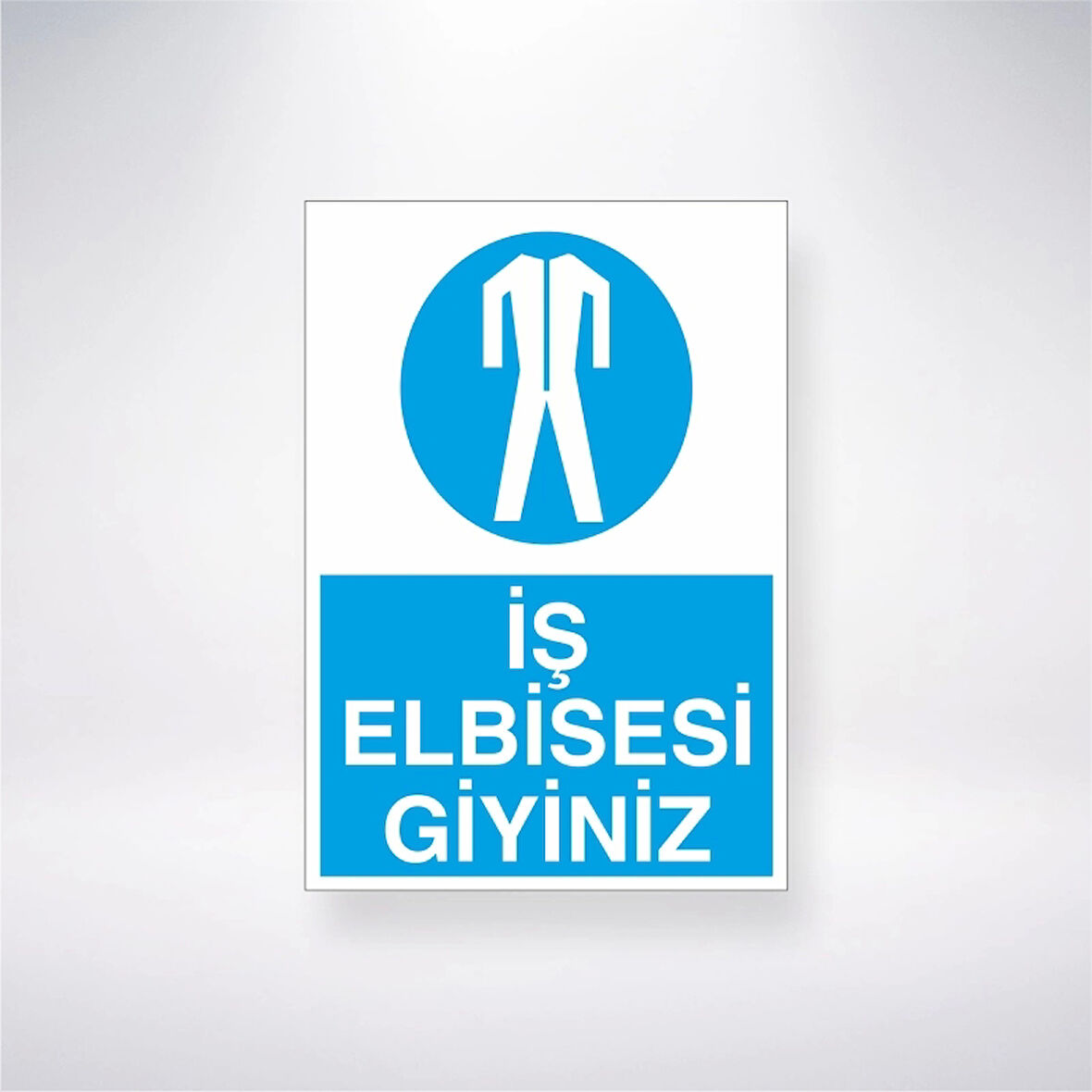 İş Elbisesi Giyiniz Sticker 20X28 Cm