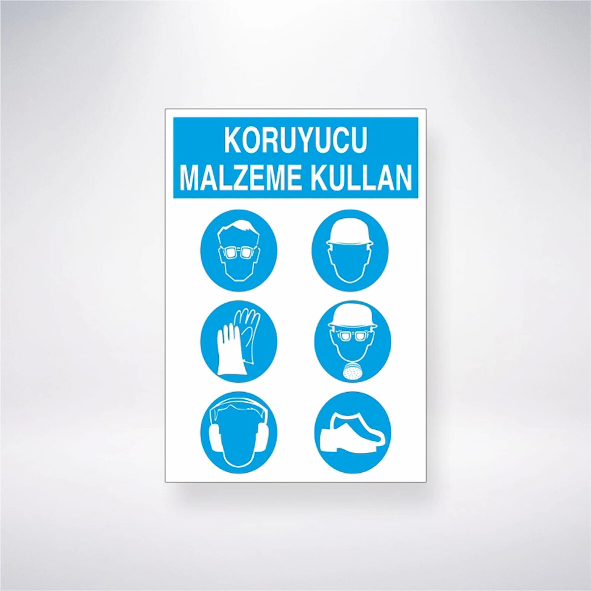 Koruyucu Malzeme Kullan 2 Sticker 20X28 Cm