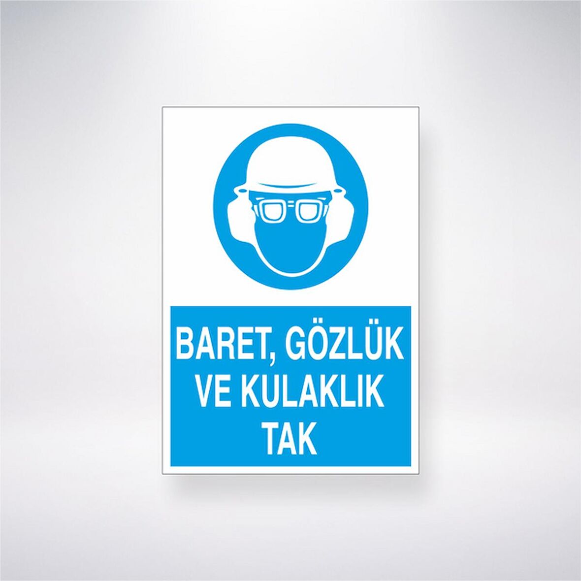 Baret, Gözlük ve Kulaklık Tak