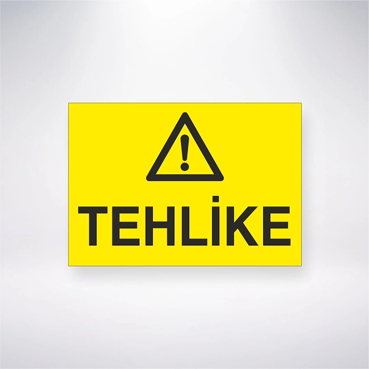 Tehlike Sticker 20X28 Cm