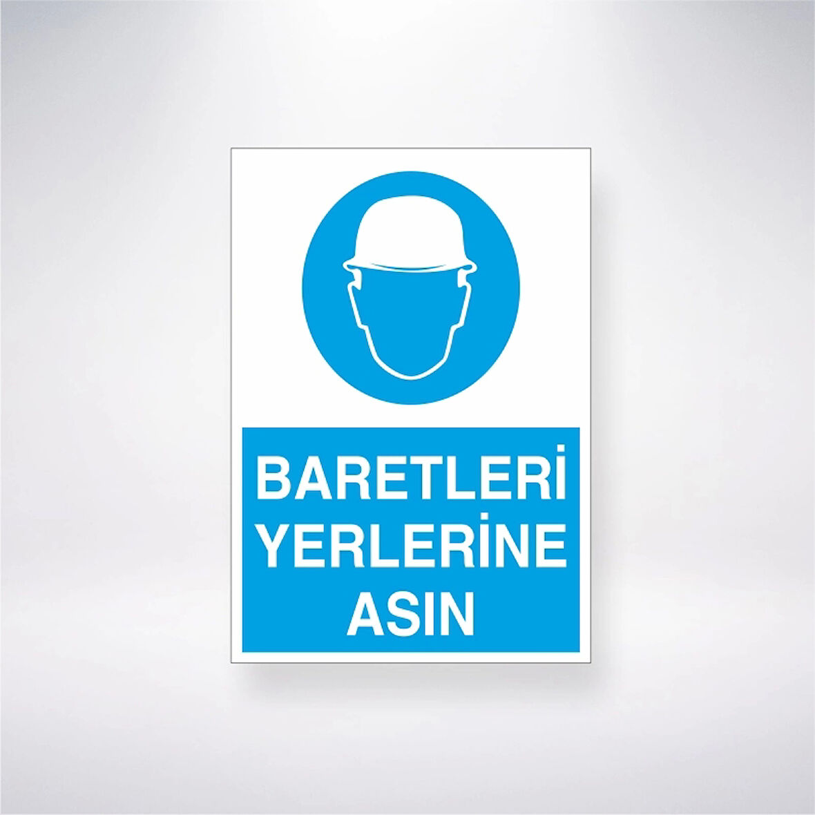 Baretleri Yerlerine Asın Sticker 20X28 Cm
