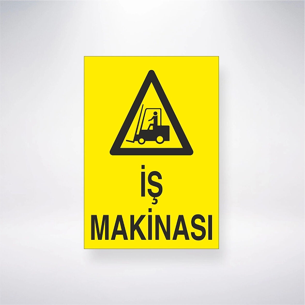 İş Makinesi Sticker 20X28 Cm