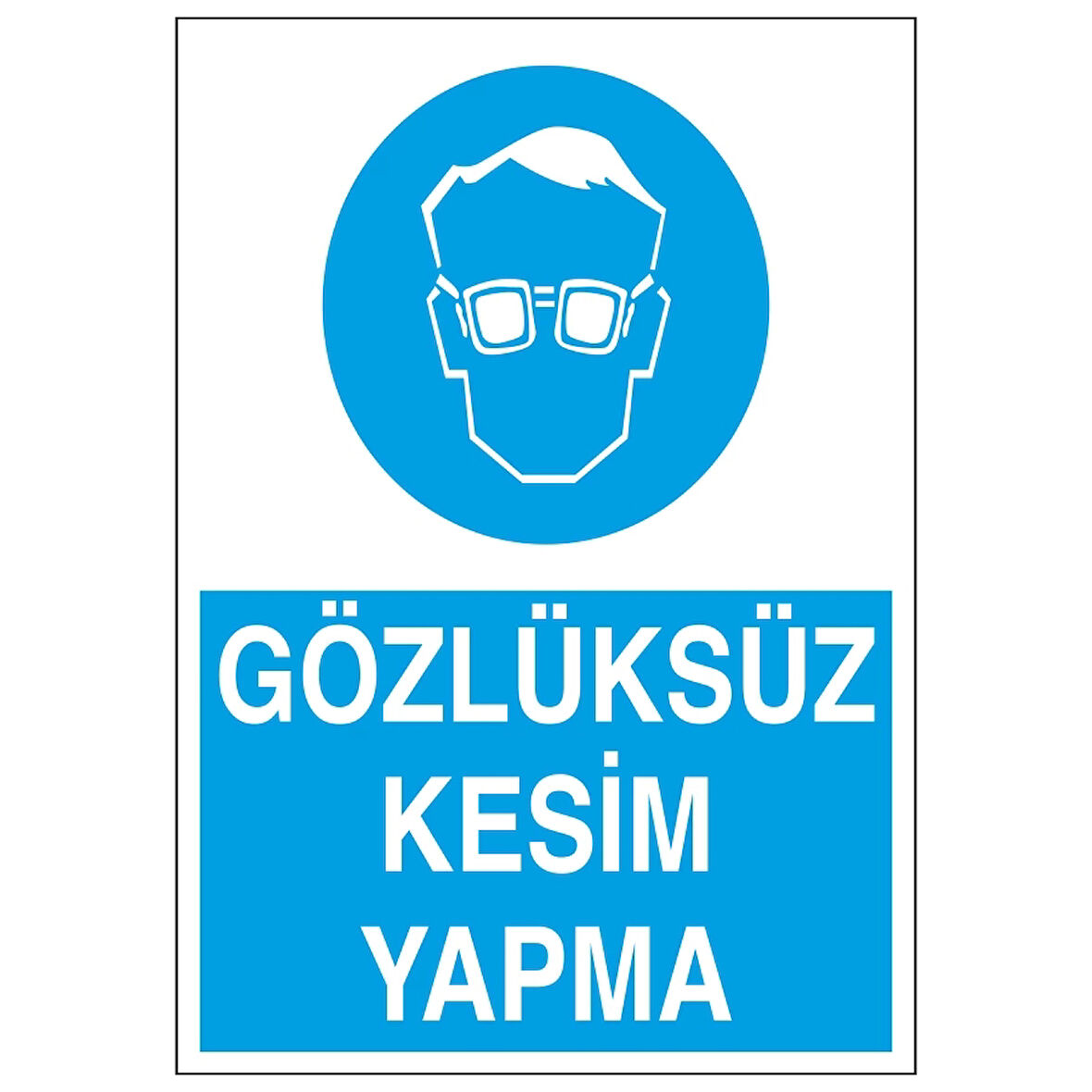 Gözlüksüz Kesim Yapma Sticker 20X28 Cm