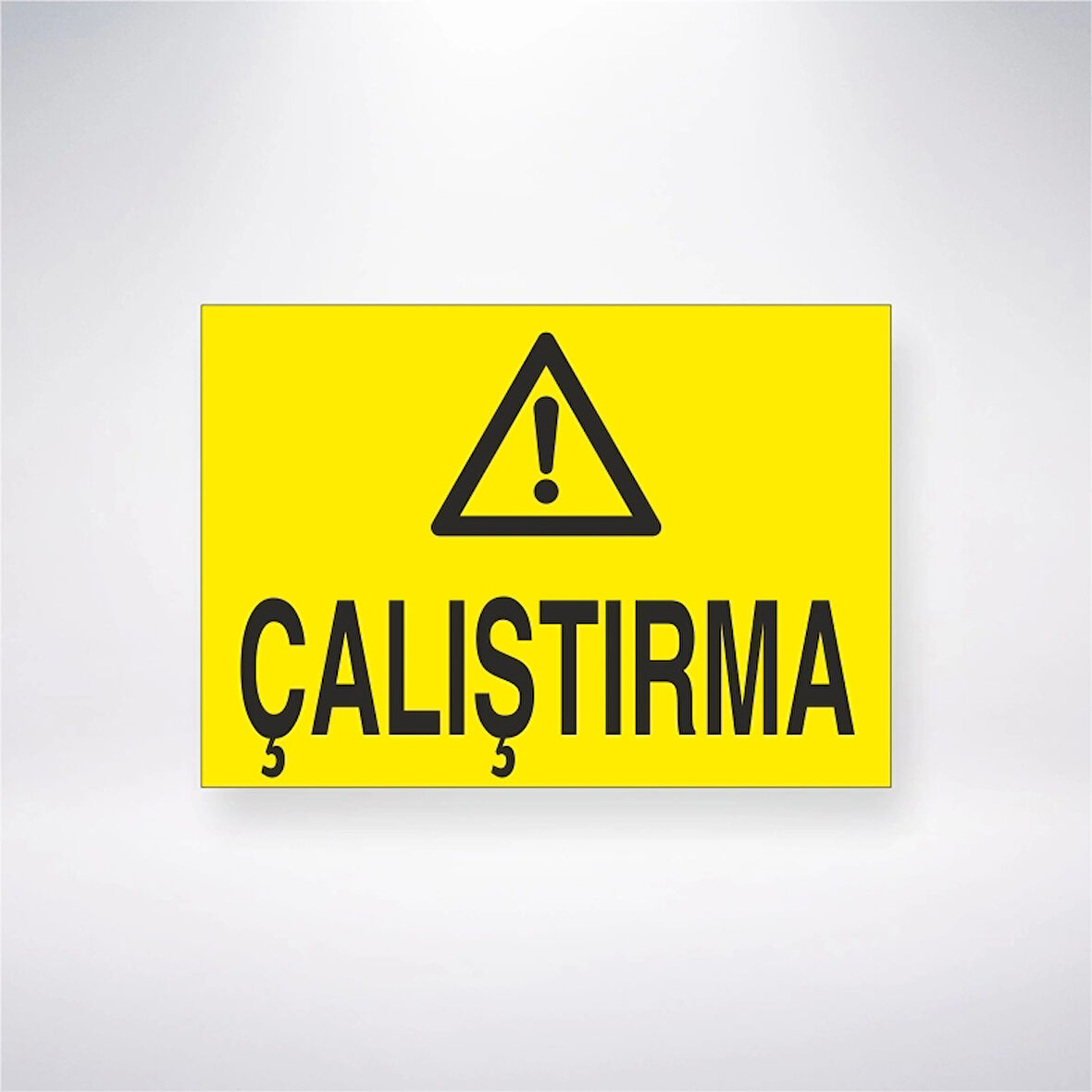 Çalıştırma Sticker 20X28 Cm