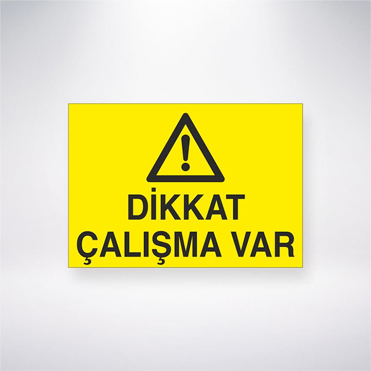 Dikkat Çalışma Var