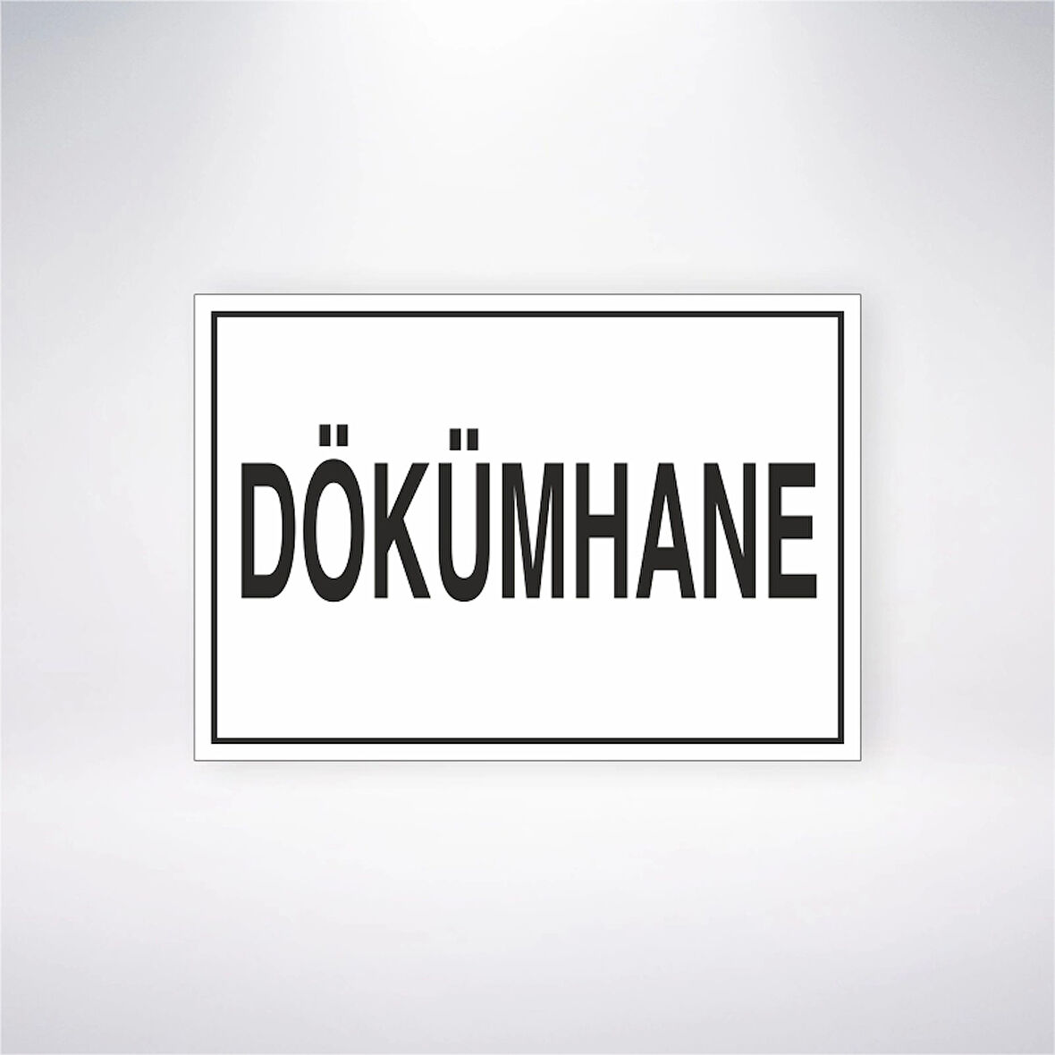 Dökümhane Sticker 20X28 Cm