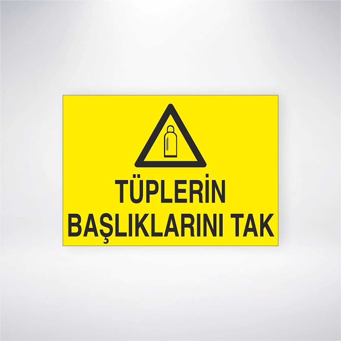 Tüplerin Başlıklarını Tak Sticker 20X28 Cm