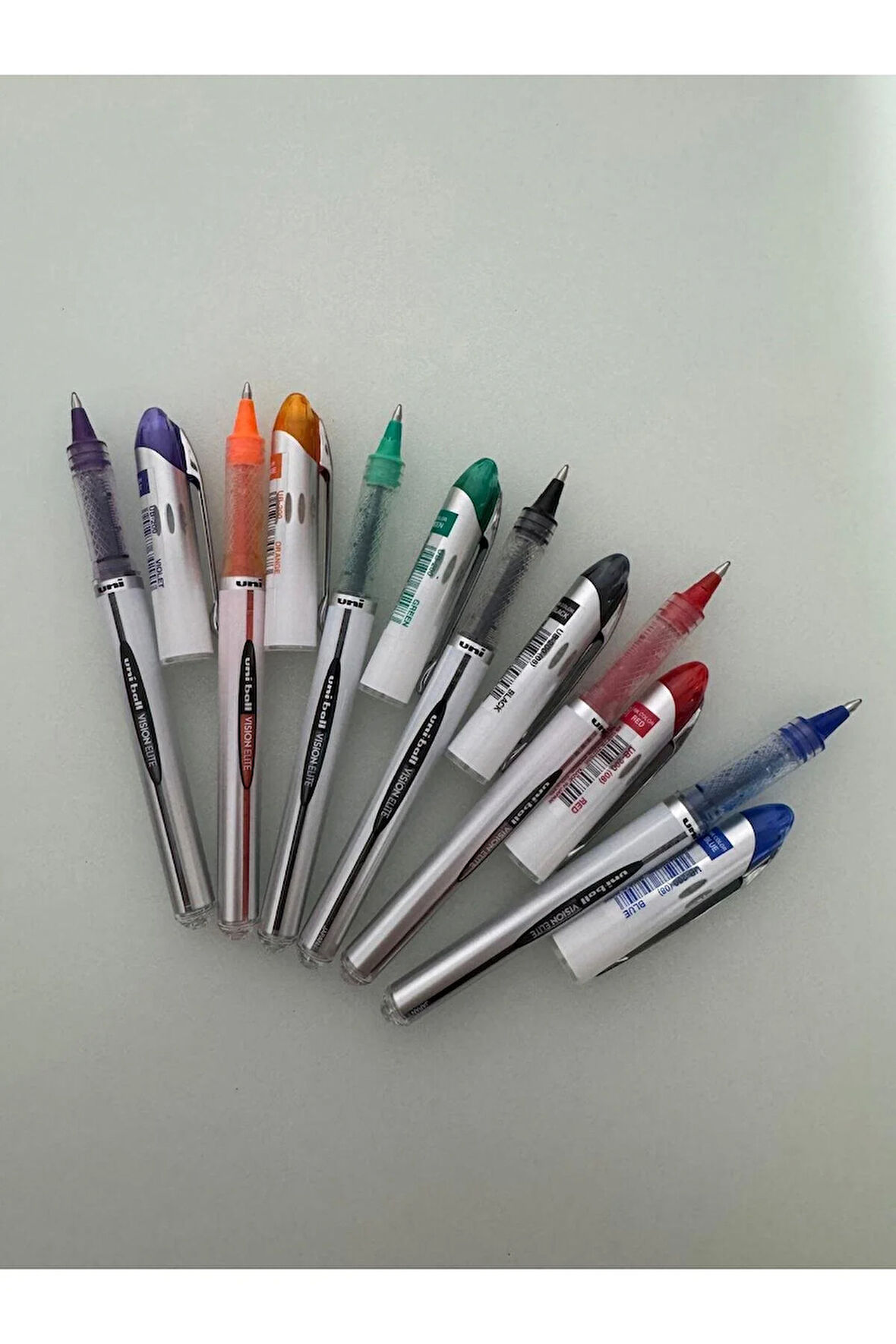 Uni-Ball Roller Kalem Vision Elite Bilye Uç 0.8 MM 6 RENK (Mavi,Kırmızı,Siyah,Mor,Turuncu,Yeşil)