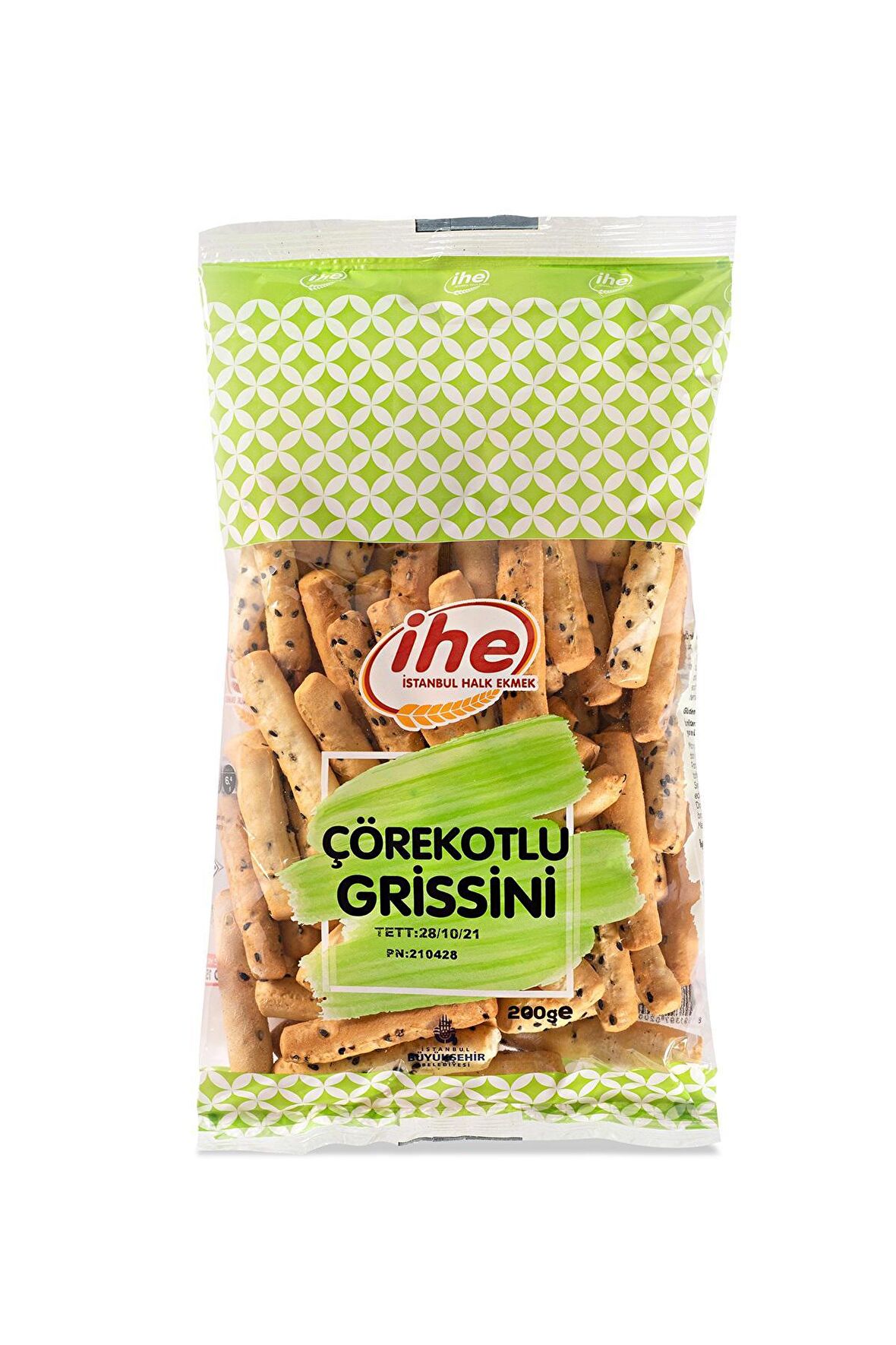 İHE ÇÖREKOTLU GRİSSİNİ 200 g (6 ADET)