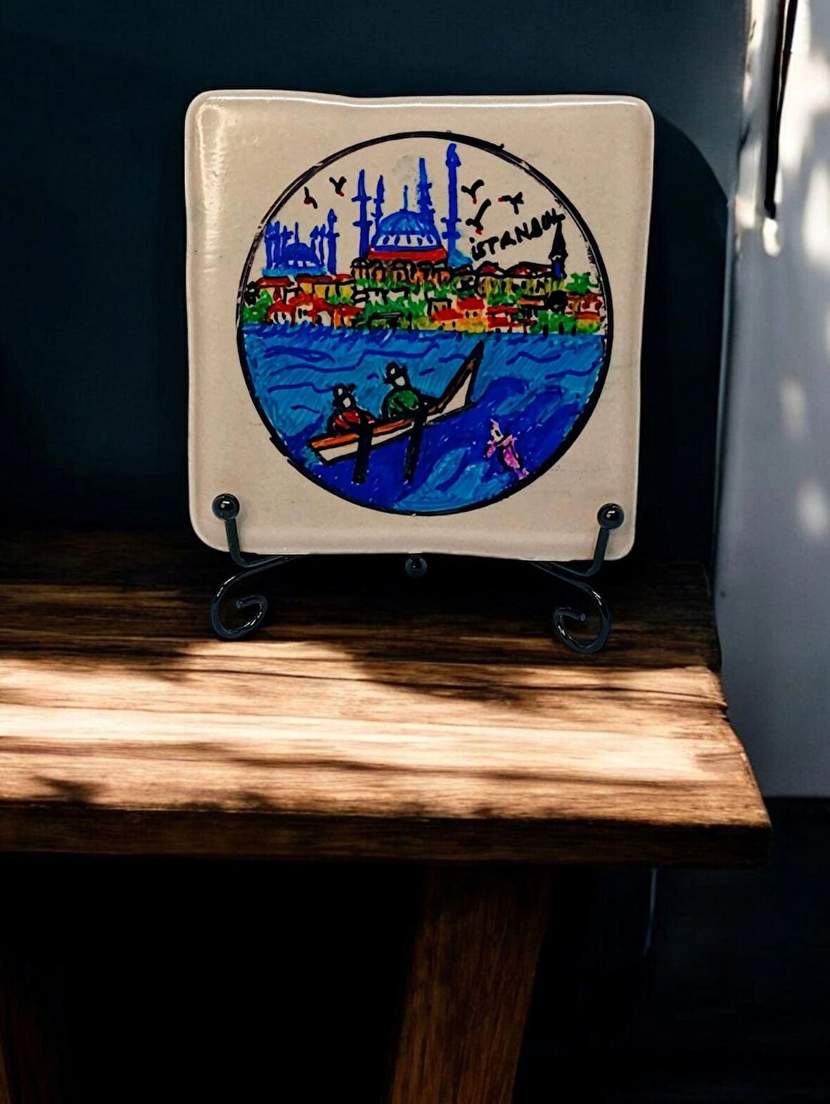 El Boyaması Seramik Karo