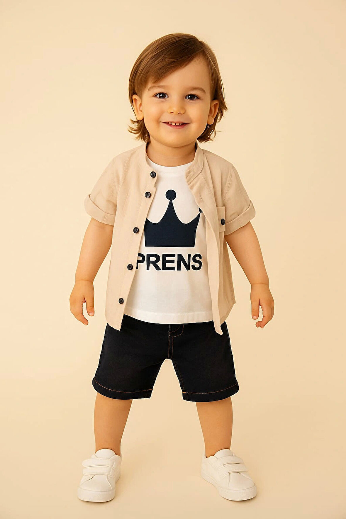 Kot Kapri Gömlekli 3'lü Takım