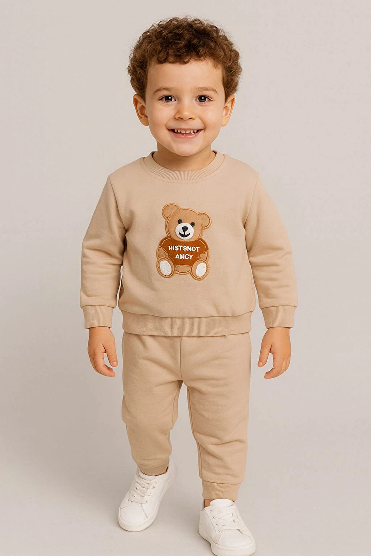 Çocuk Rahat Eşofman Takımı % 100 Pamuk