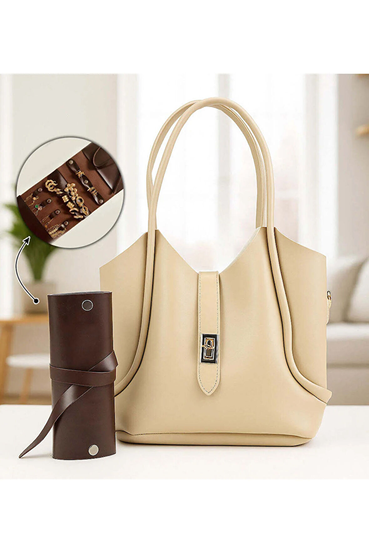 Kadın Çanta Hediye Seti