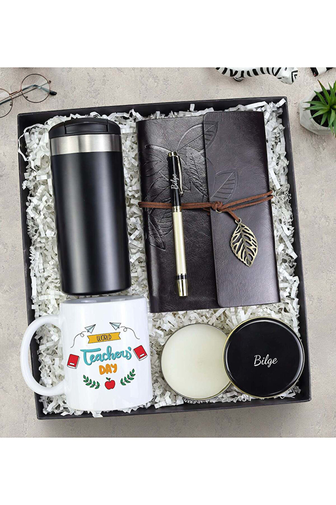 Kişiye Özel Best Teacher Hediye Seti