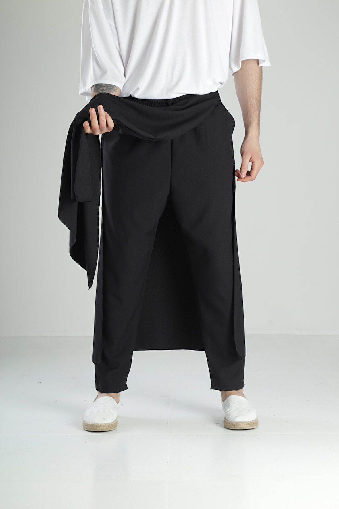 Çift Yönlü Samurai Baget Pantolon