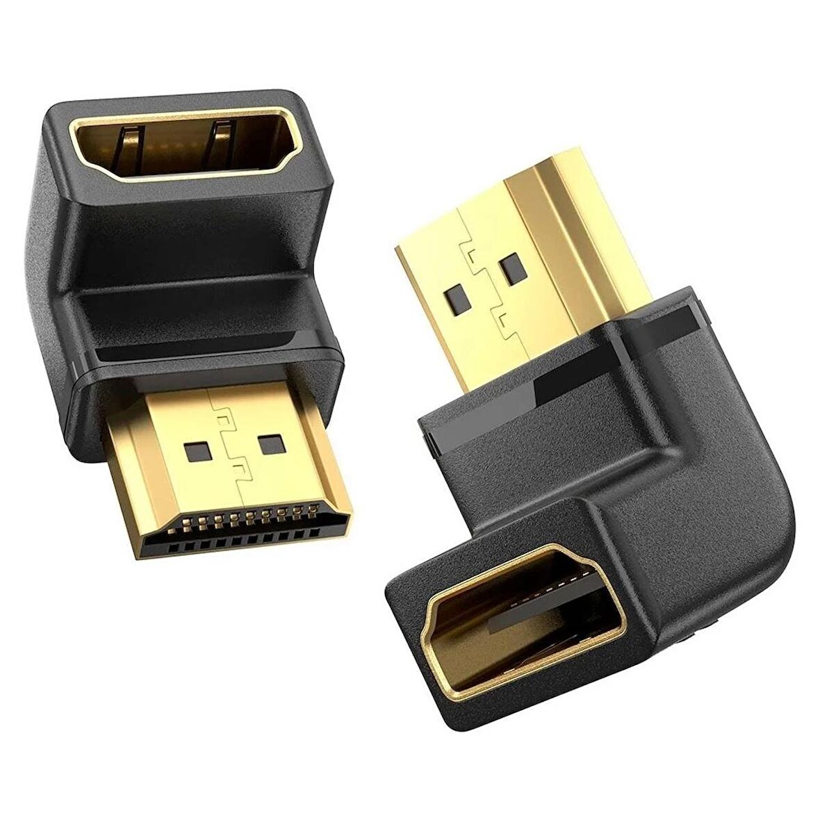 HDMI 90 Aparat 90 Derece Dirsek Adaptör HDMI Dişi/Erkek