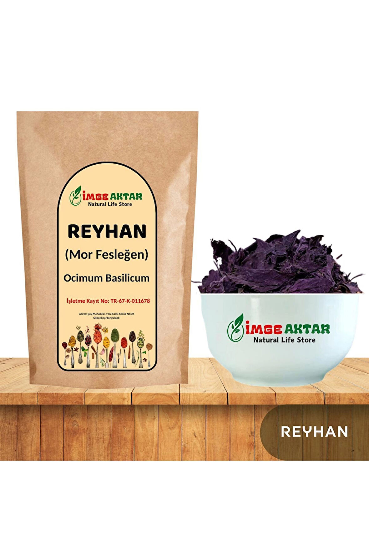 Reyhan-Mor Fesleğen 50g