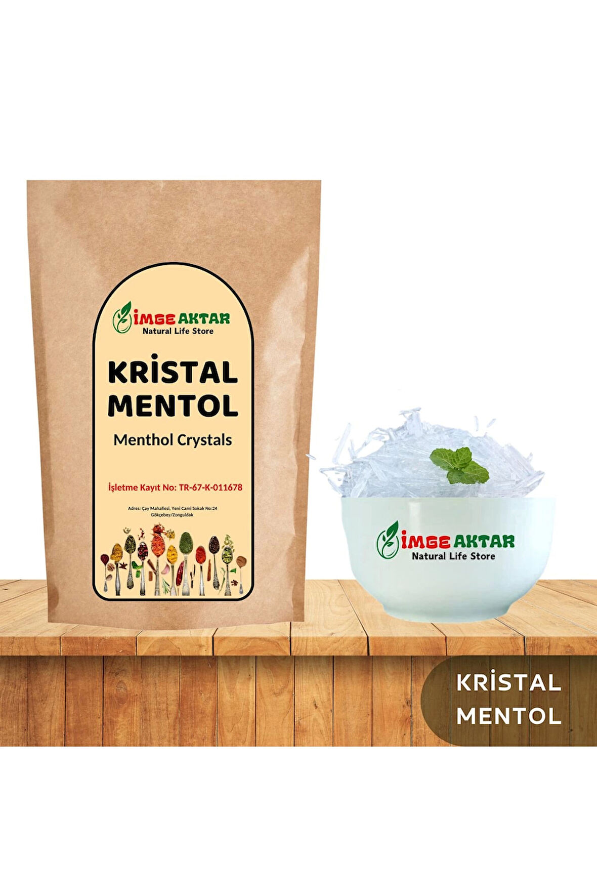 Kristal Mentol 20g