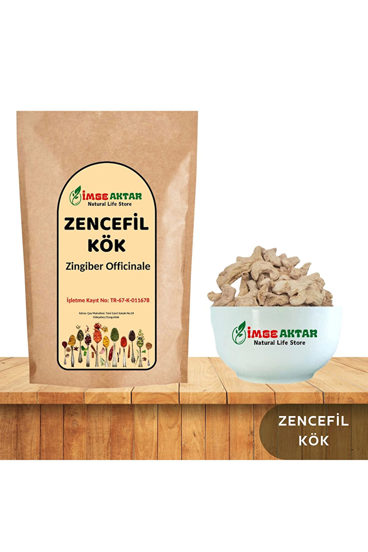 Zencefil Kök 100g