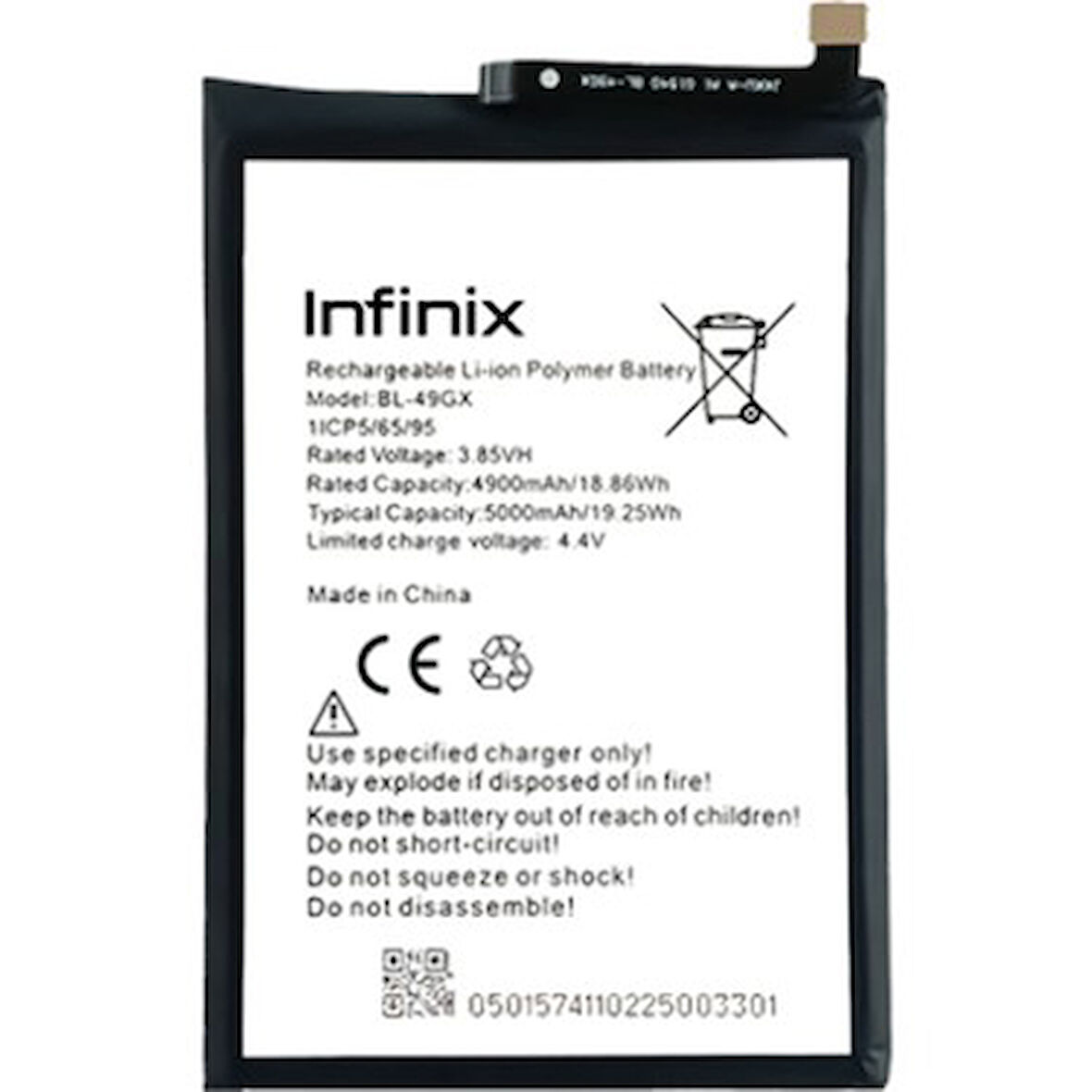 İnfinix Note 7 Batarya Pil