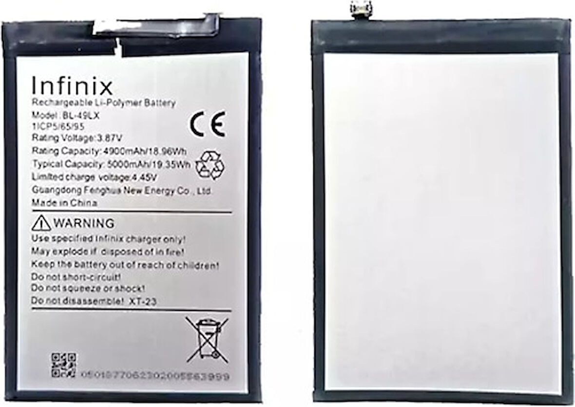 Infinix Hot 12 Batarya Pil BL-49LX