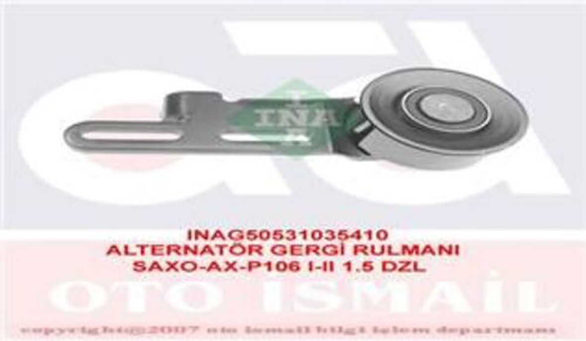 Ina 531035410 V Kayış Rulmanı 106 Saxo