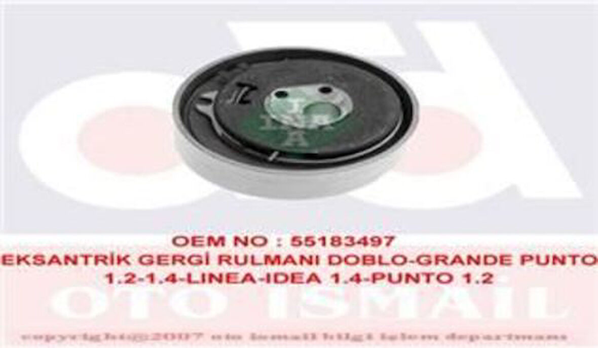 Ina 531077810 Eksantrik Gergi Rulmanı Albea Doblo Palıo Punto 1.2 1.4 Uno Lınea Idea 1.4 Panda 1.1 1.2 Fıat 500 1.1