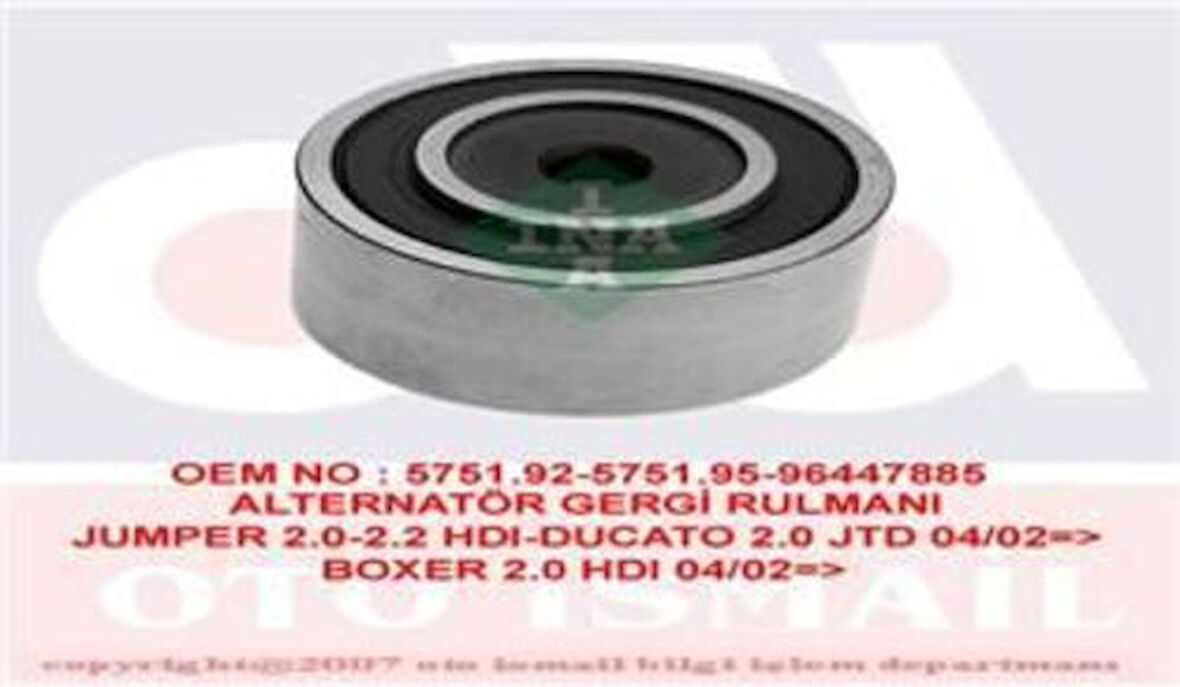 Ina 532033510 Gergi Rulmanı Boxer 2.0 2.2 Hdı 02>