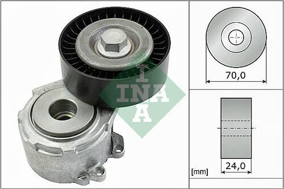 Ina 534011020 Alternatör Gergi Rulmanı Partner II Berlıngo II P406 2.0Hdı 8V 05>08 P307 P407 P508 P607 C4 C5 II C5 III C6 05>Jumpy III Scudo III Expert III 07> 2.0Hdı 16V Focus II C Ma04>11 Kuga S Ma06>15 2.0Tdcı Olcu 67.7×70×25