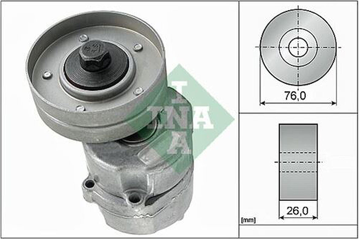 Ina 534013530 Alternatör Gergi Rulmanı Komple Volvo S40 I 644 1.8 95>98 V40 645 1.8 95>98