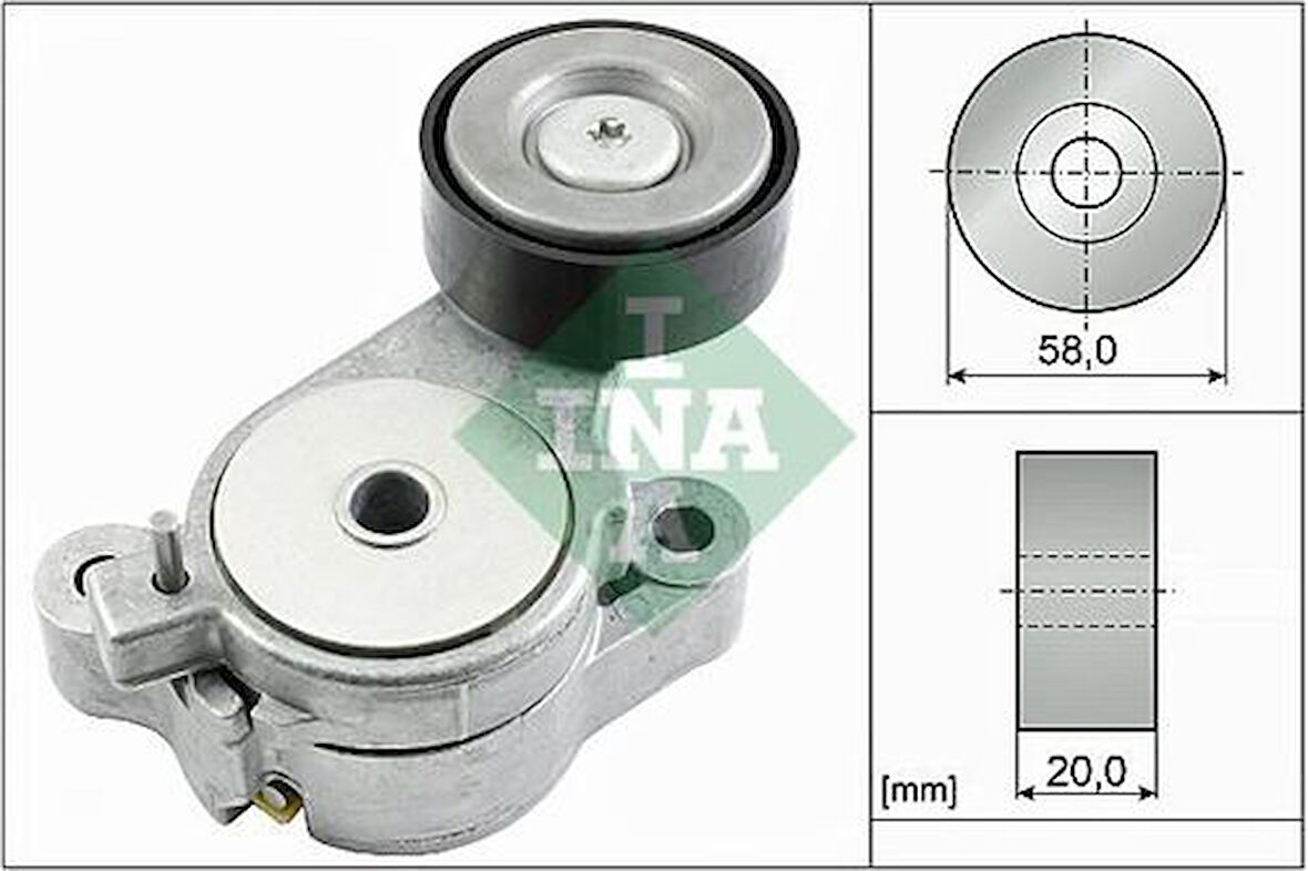 Ina 534039610 Alternatör Gergi Rulmanı A1 1.4Tfsı 16V 11>15 Ibıza 08>18 Golf 06 12 Passat 09>13