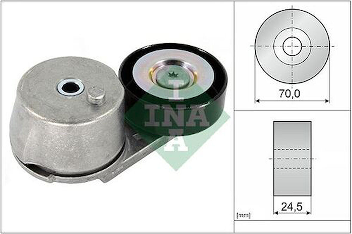 Ina 534070410 Alternatör Gergi Rulmanı Komple Opel Astra K 1.4 1.0 15 Corsa E 13