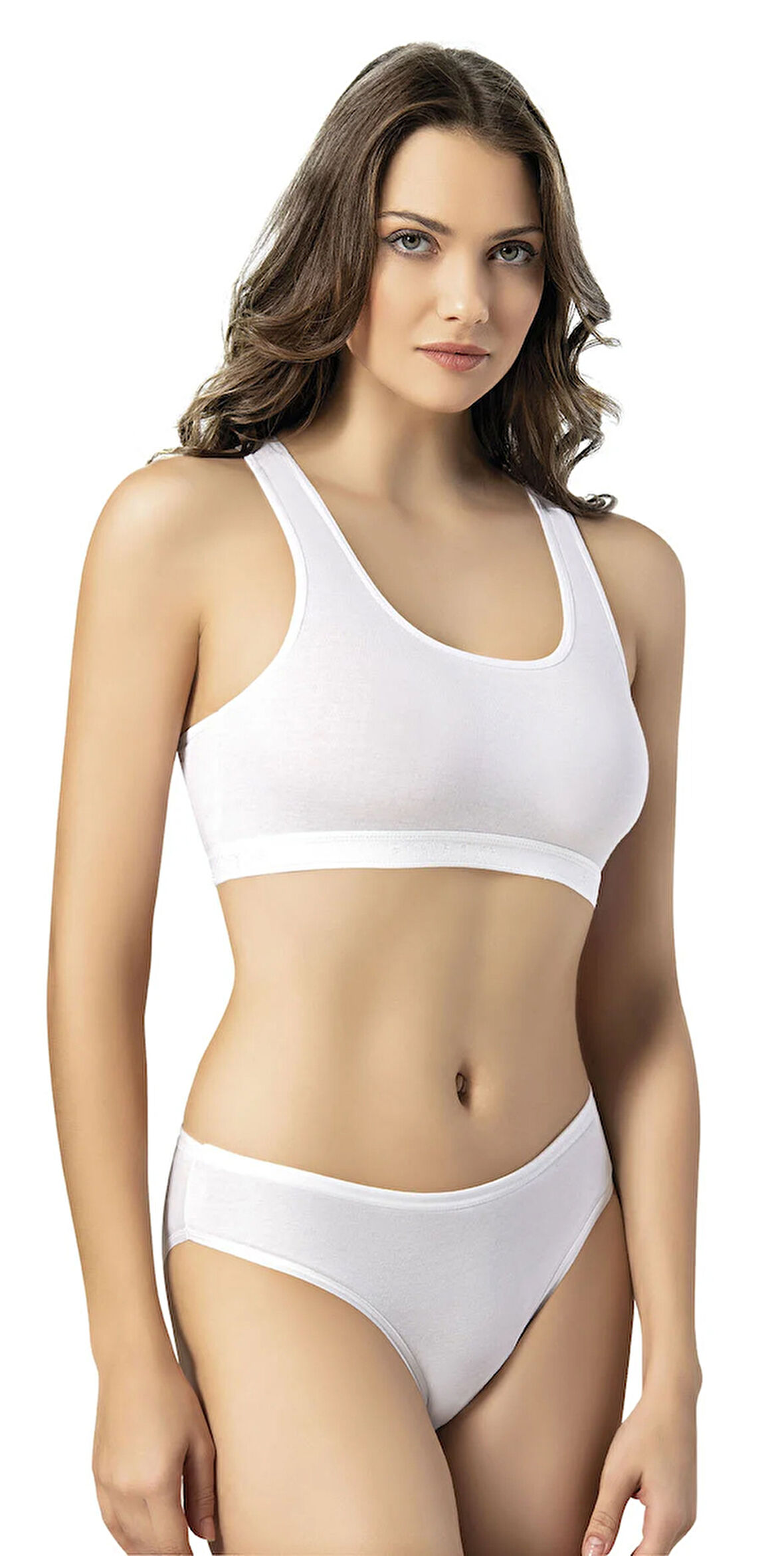 İncili Kadın Geniş Askı Pedli Büstiyer