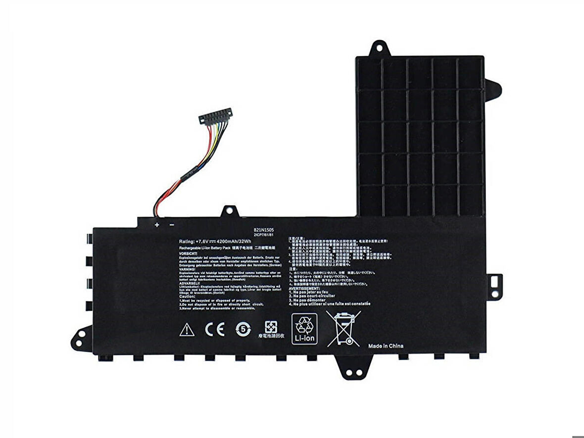 Asus E402N, E402W, F402N, F402W, R417N, X402N, X402NA Batarya Pil - (Ver.1)