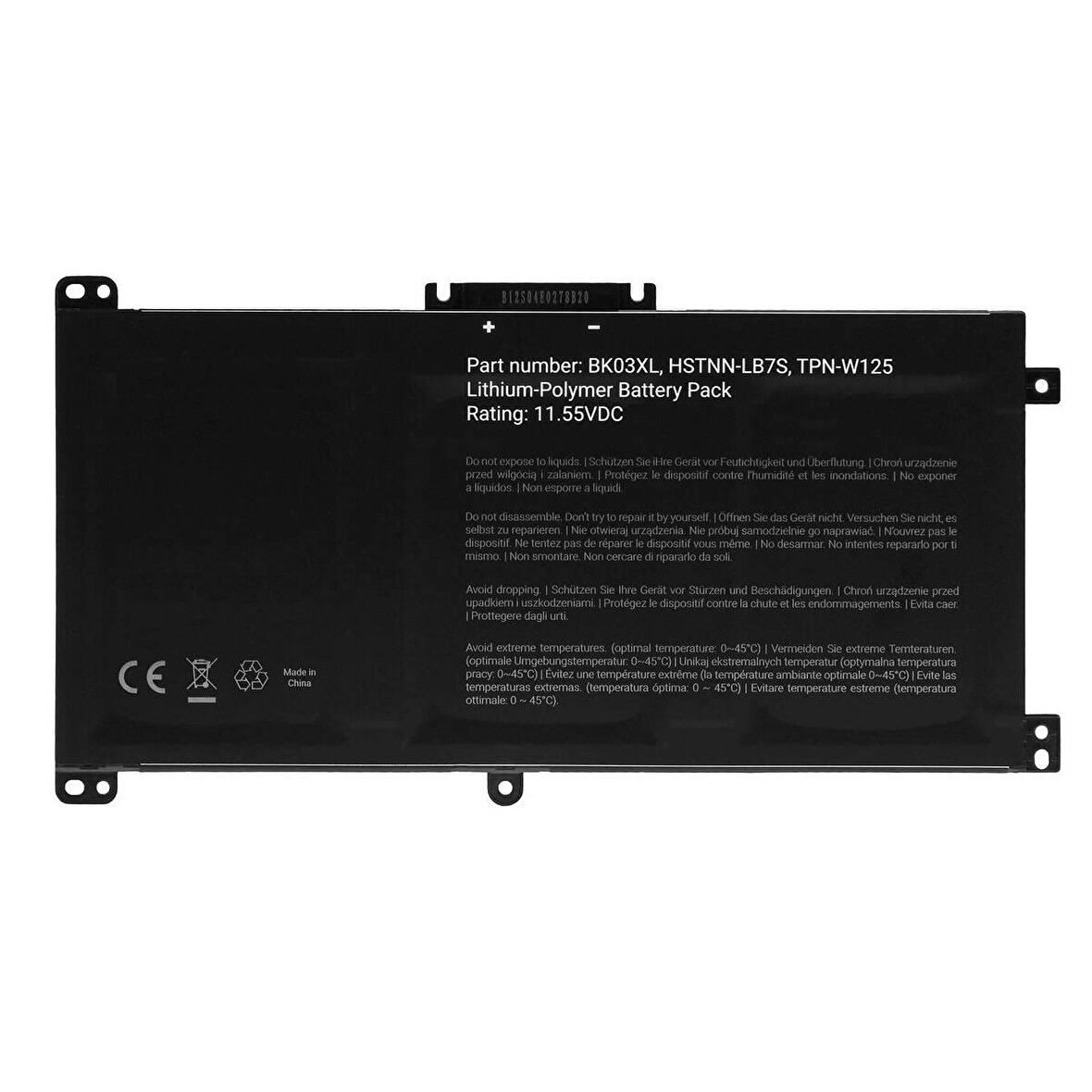 HP Pavilion 14-ba000,14-ba100, 14-ba101nt x360  Laptop Batarya ile Uyumlu  Pil