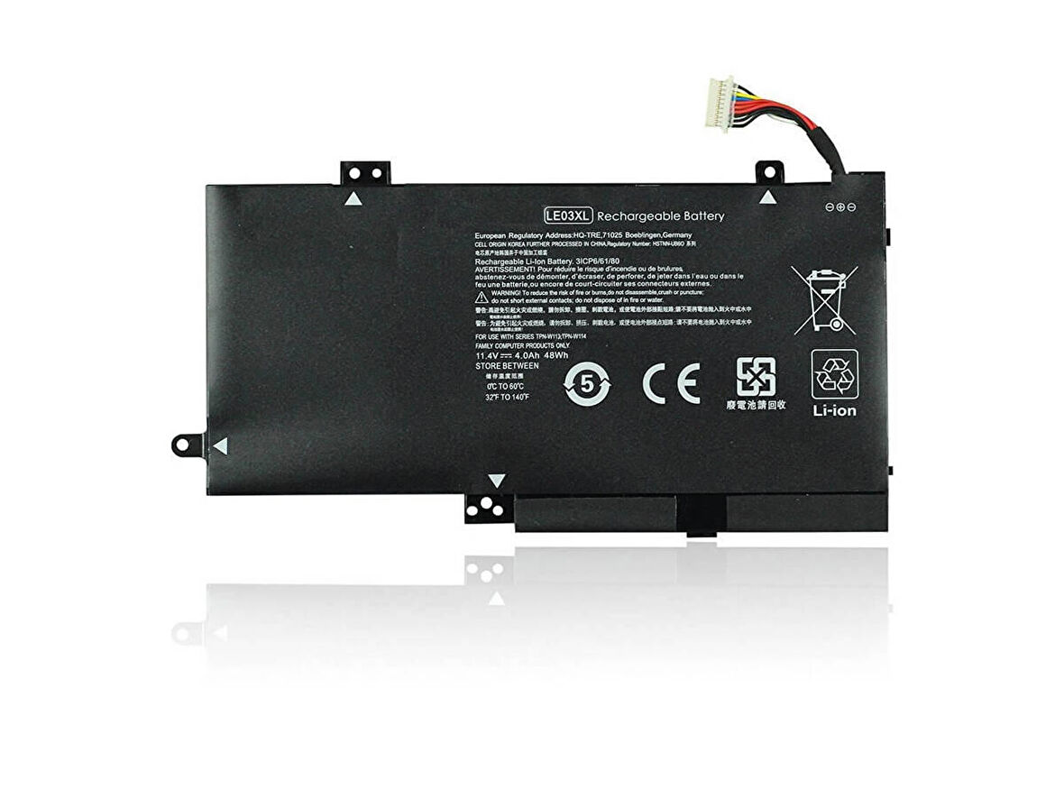 Hp Envy X360 15-W102NG Batarya ile Uyumlu  Pil LE03XL