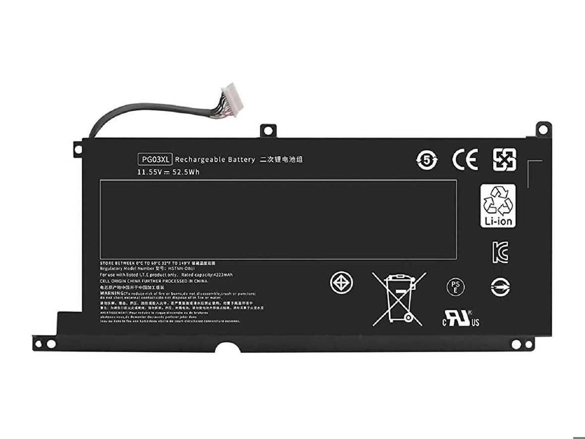 Hp Pavilion Gaming 15-ec2059nt 68N74EA  Laptop Batarya ile Uyumlu  Pil Versiyon 1