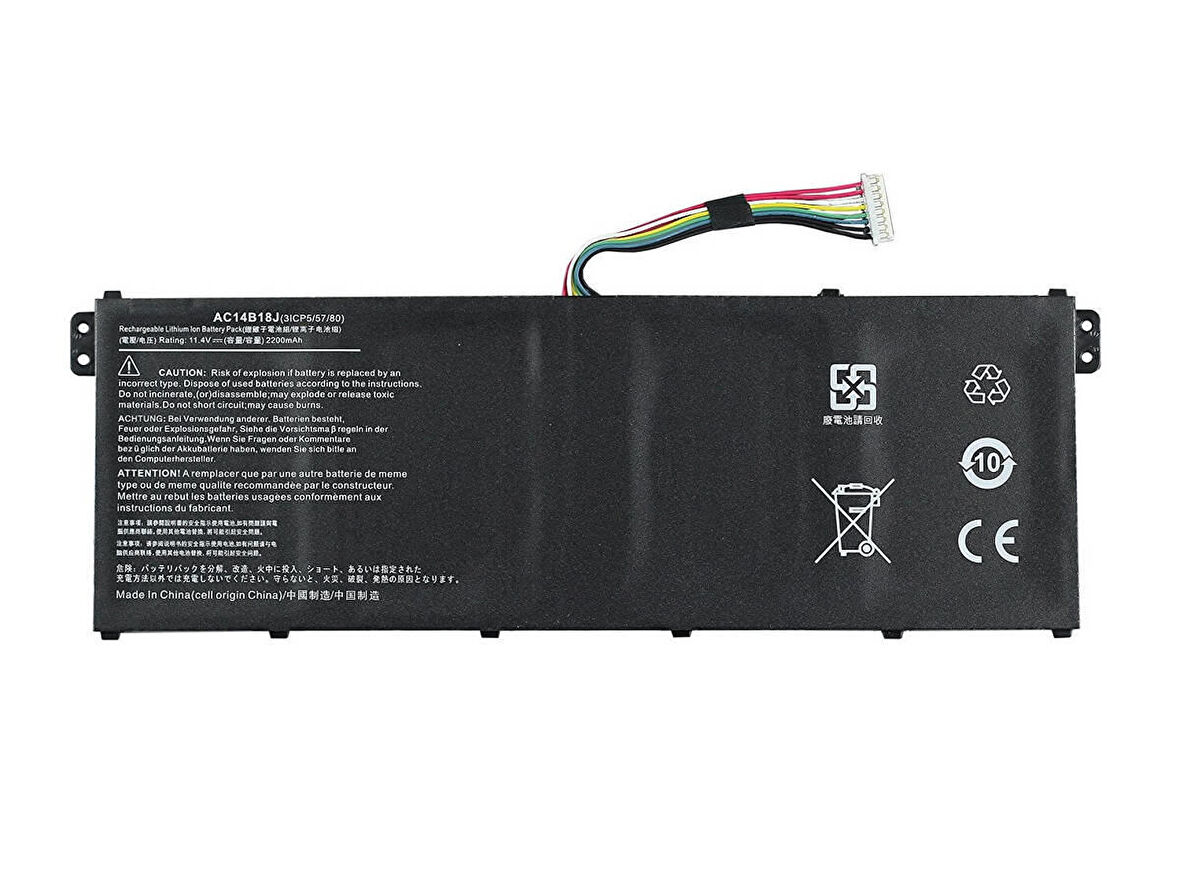 Acer Aspire A315-55G-58AN  Laptop Batarya ile Uyumlu sı, Pili 3 Cell Versiyon 1