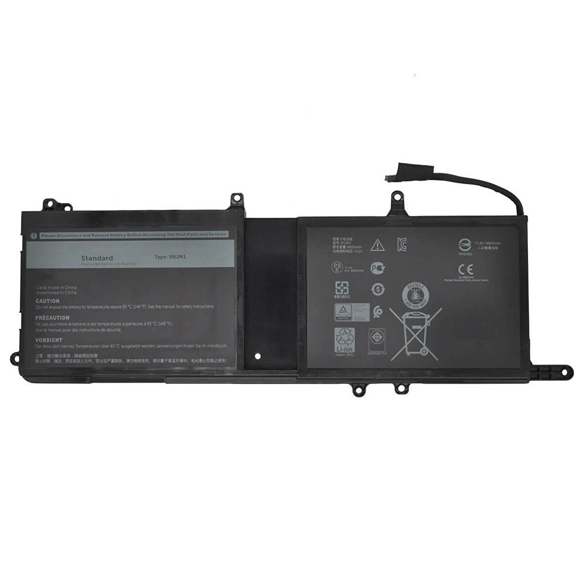 Dell Alienware 15 R3  Laptop Batarya ile Uyumlu Pil