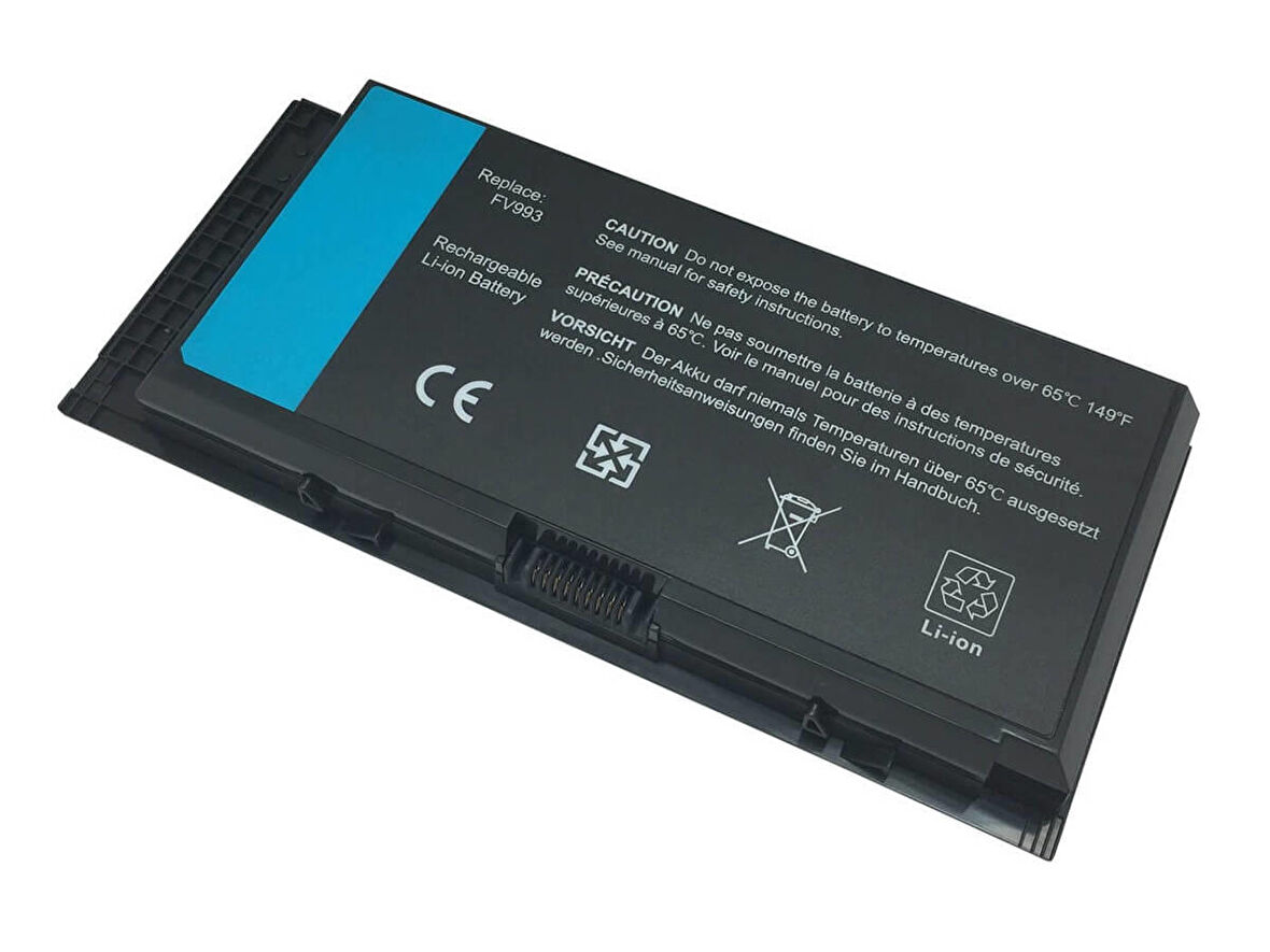 Dell Precision M6600, Versiyon P10E P10E001  Laptop Batarya ile Uyumlu Pil 9 CELL