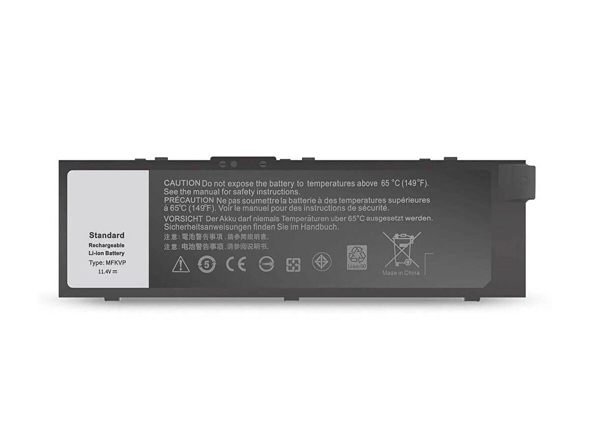 Dell T05W1, 0T05W1  Batarya ile Uyumlu Pil