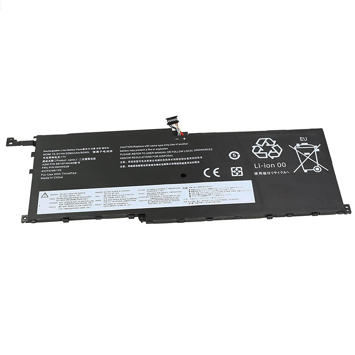 00HW028 Lenovo ile Uyumlu ThinkPad  Batarya Pil
