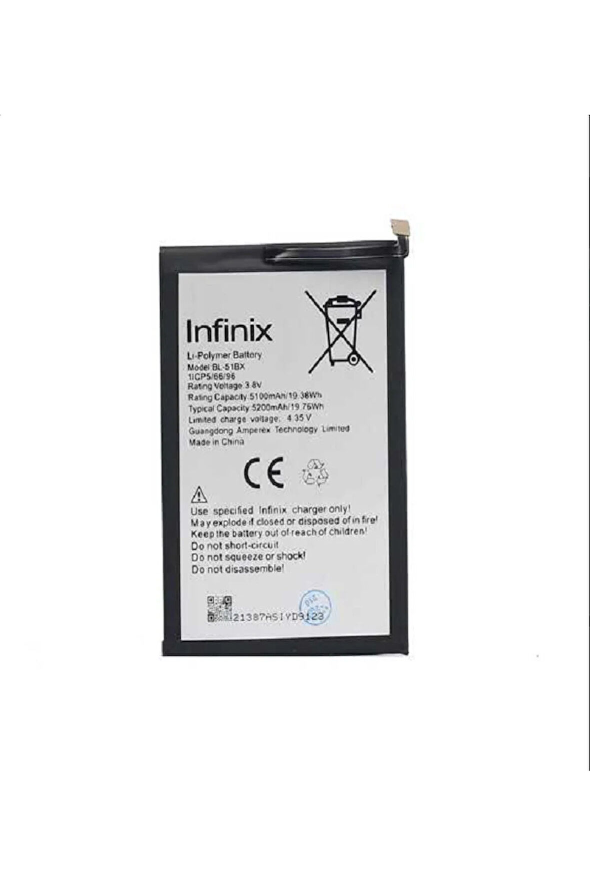 İnfinix NOTE 8 Uyumlu Batarya