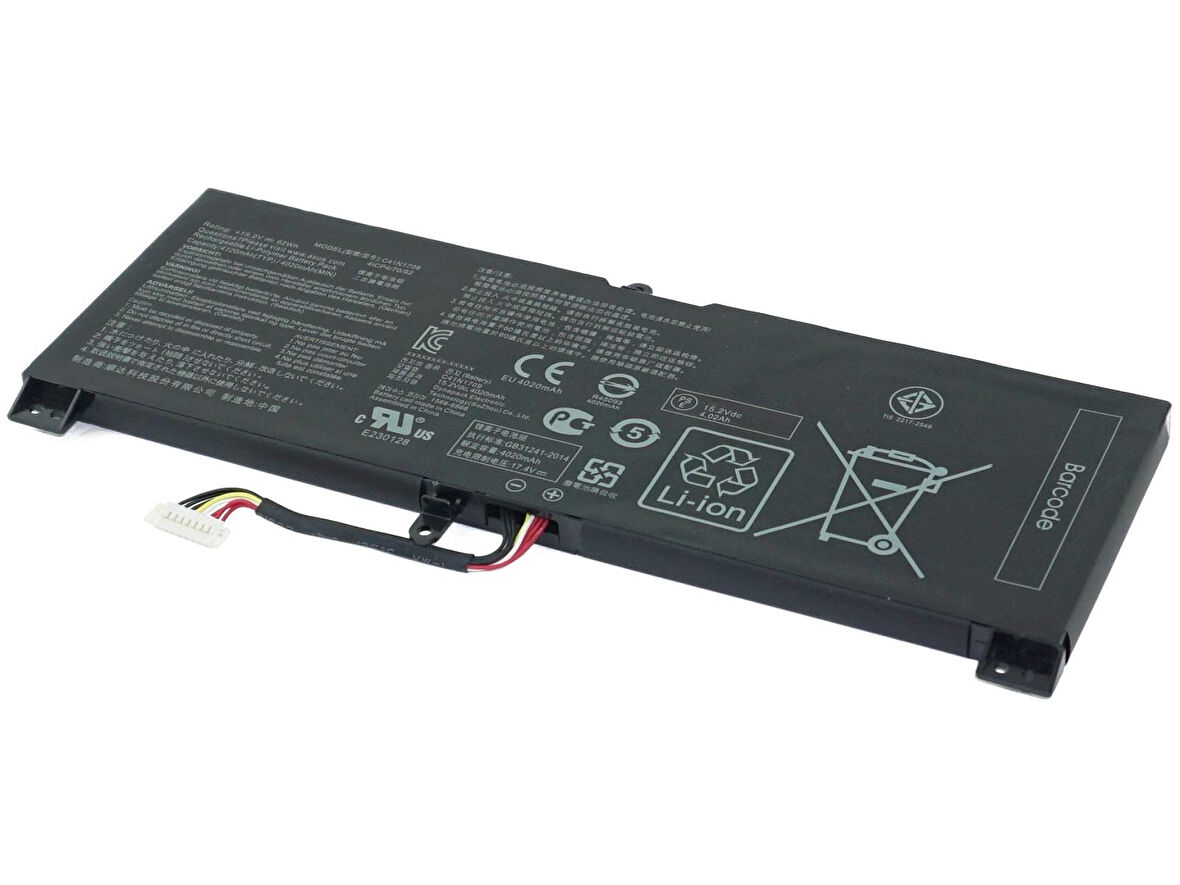 Asus ROG Strix GL503VS ile Uyumlu Notebook Bataryası Pili  
