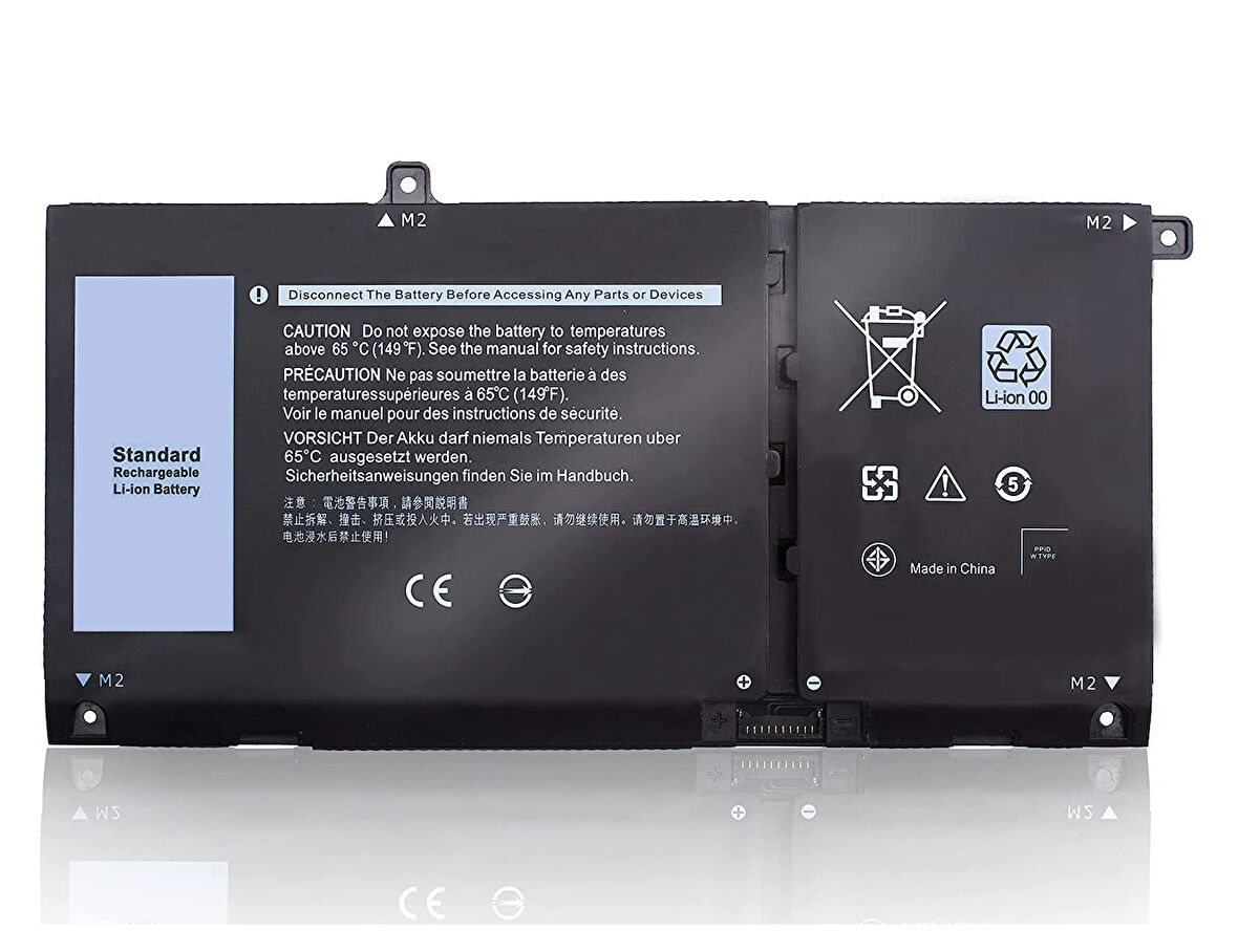 Dell Inspiron 7405 2-in-1 ile Uyumlu Notebook Bataryası Pili  