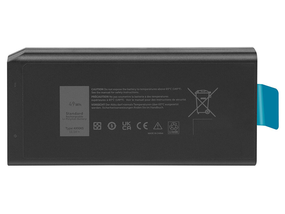Dell Latitude 5404 Rugged, 4XKN5 ile Uyumlu Notebook Bataryası Pili - 6 Cell