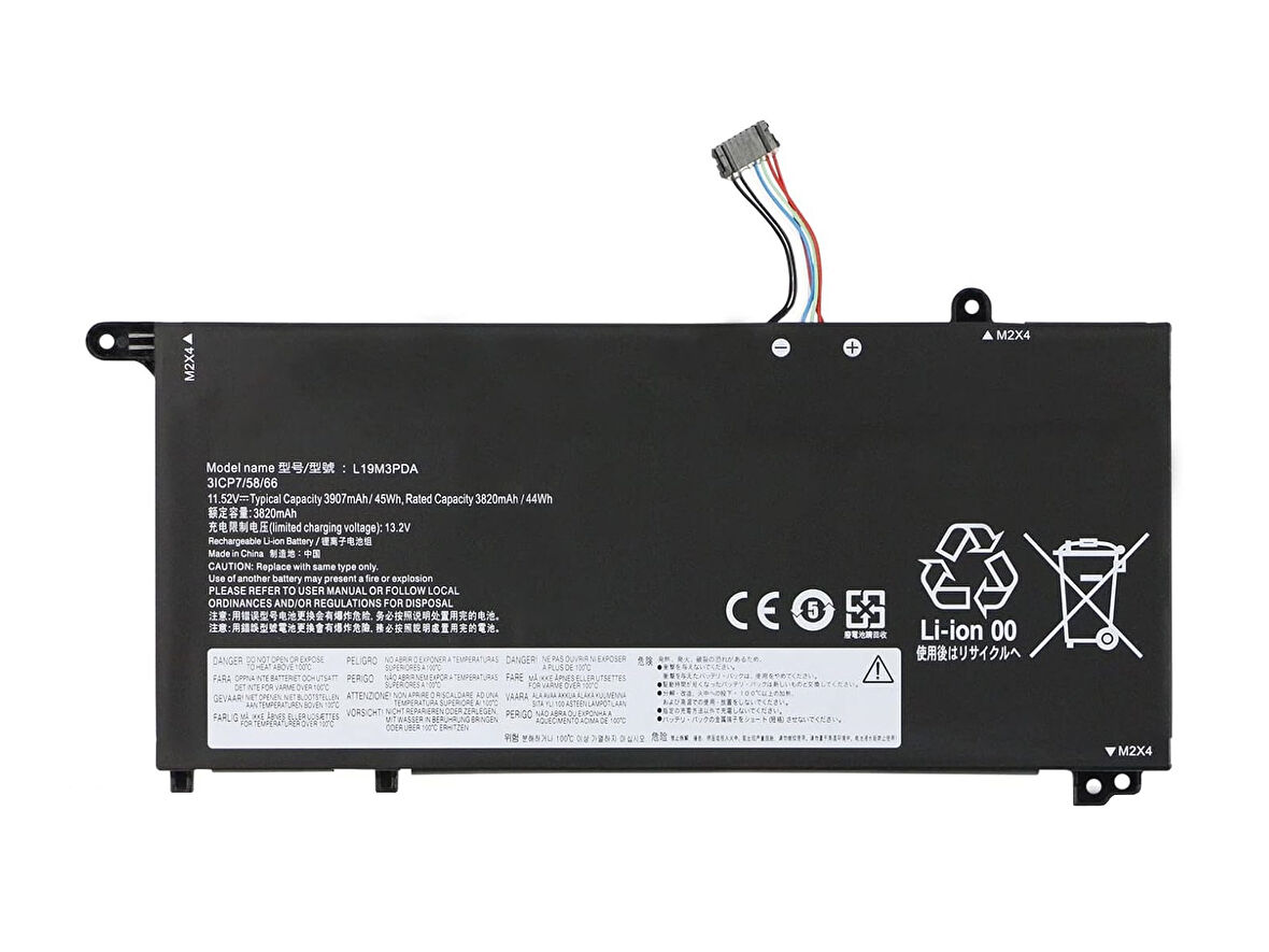 Lenovo ThinkBook 14 G4 ABA ile Uyumlu Notebook Batarya Pili   - Ver.2 - 3 Cell