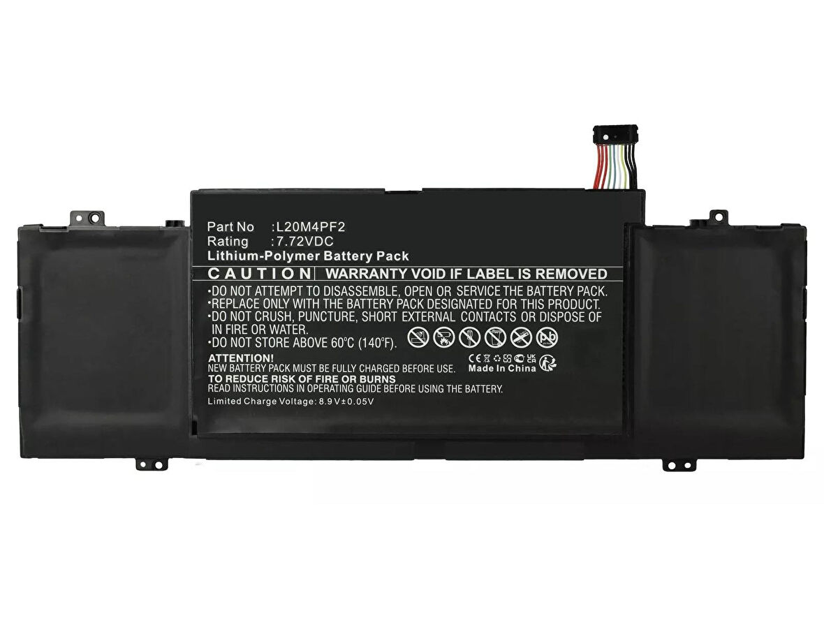 Lenovo Yoga Slim 7 Carbon-14ACN06  L20M4PF2 ile Uyumlu Notebook Batarya Pili