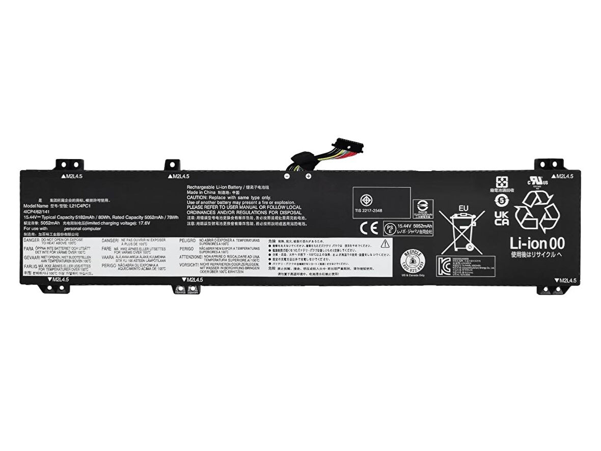 Lenovo Legion 5 15IAH7 ile Uyumlu Notebook Batarya Pili  
